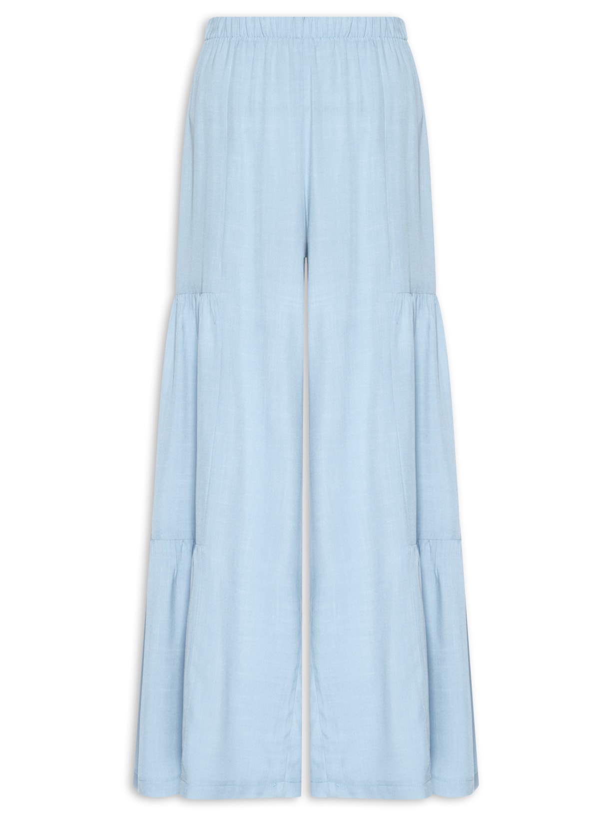 Calça Feminina Marias Pantacourt Azul Basiq