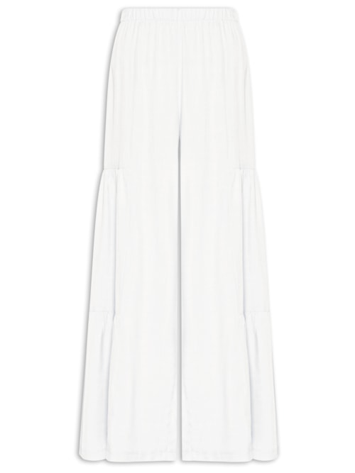 Calça Feminina Marias Pantacourt - Off White