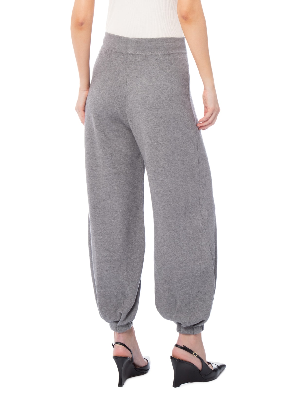 Calça Feminina Mary Cinza Carol Bassi