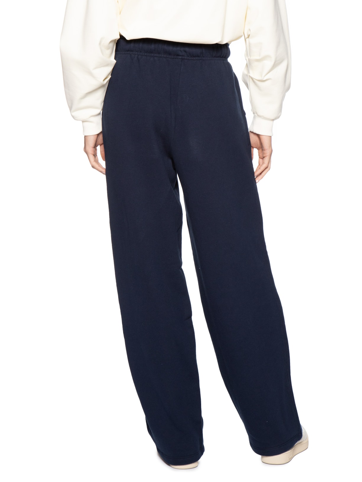 Calça Feminina Mdrn Script Terry Azul Tommy Hilfiger