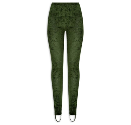 Calça Feminina Meia Legging - Verde
