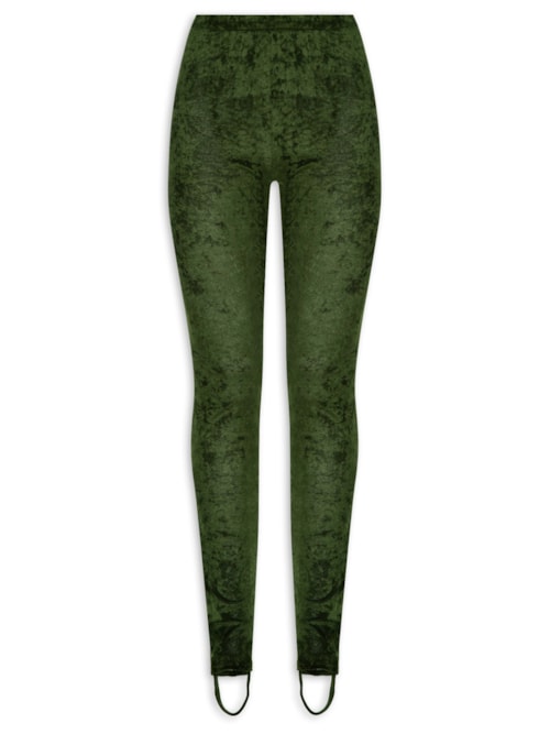 Calça Feminina Meia Legging - Verde
