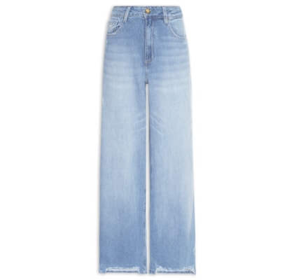 Calça Feminina Milan Destroyed Soft - Azul