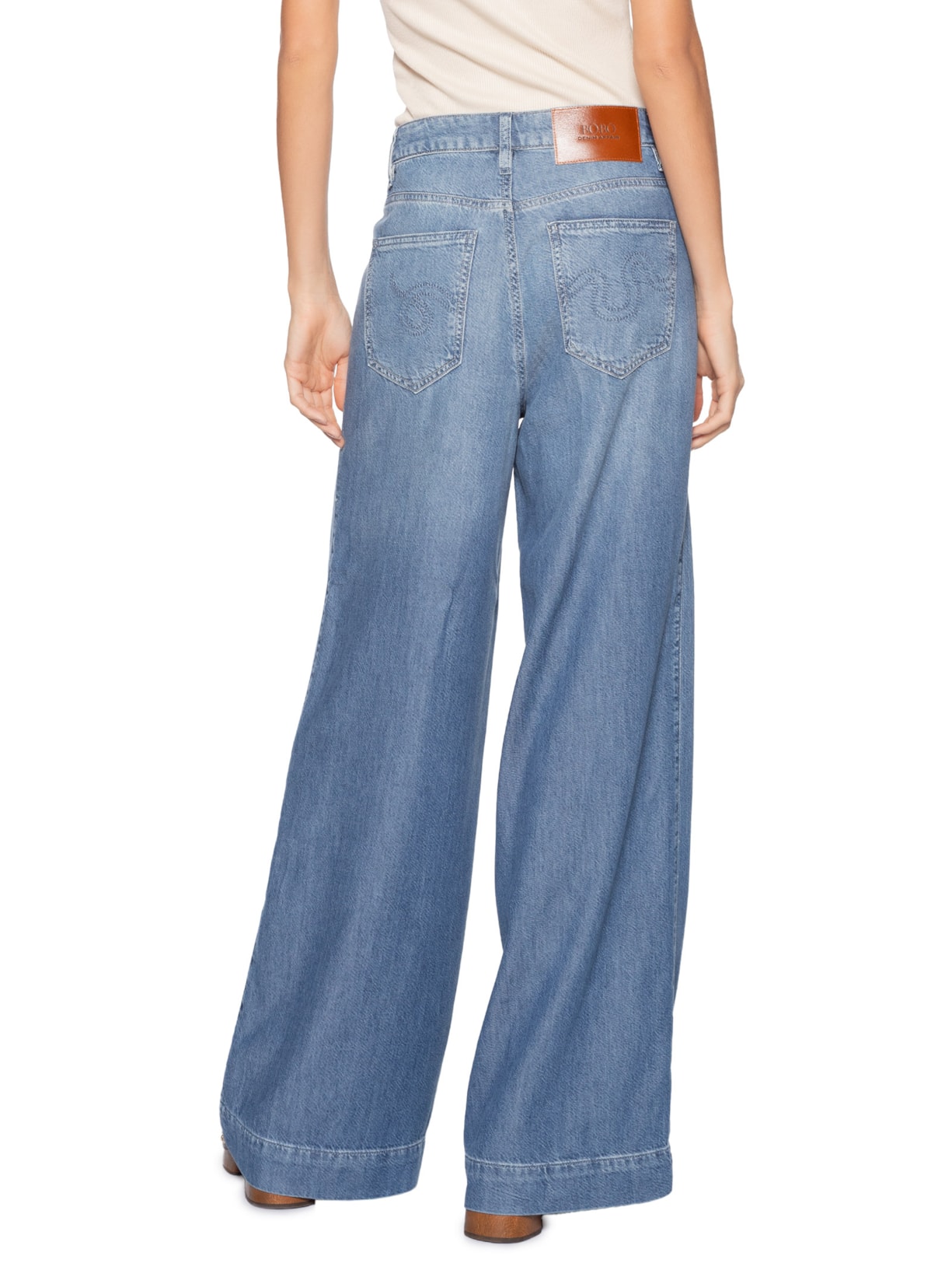 Calça Feminina Milan Fluity Soft Azul Bo.bô