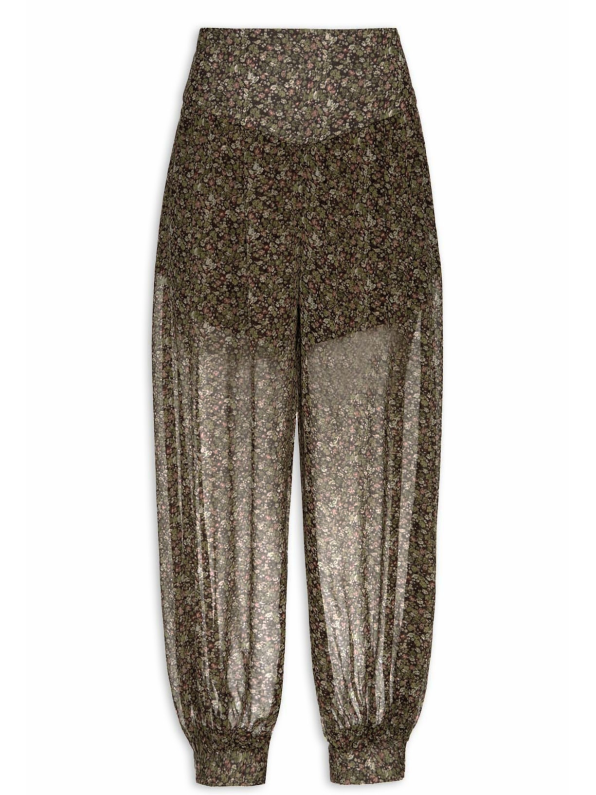 Calça Feminina Mini Garden - Verde