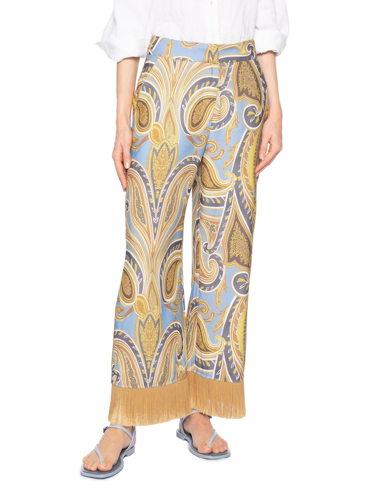 Calça Feminina Mit Azul Shop2gether + Tissé