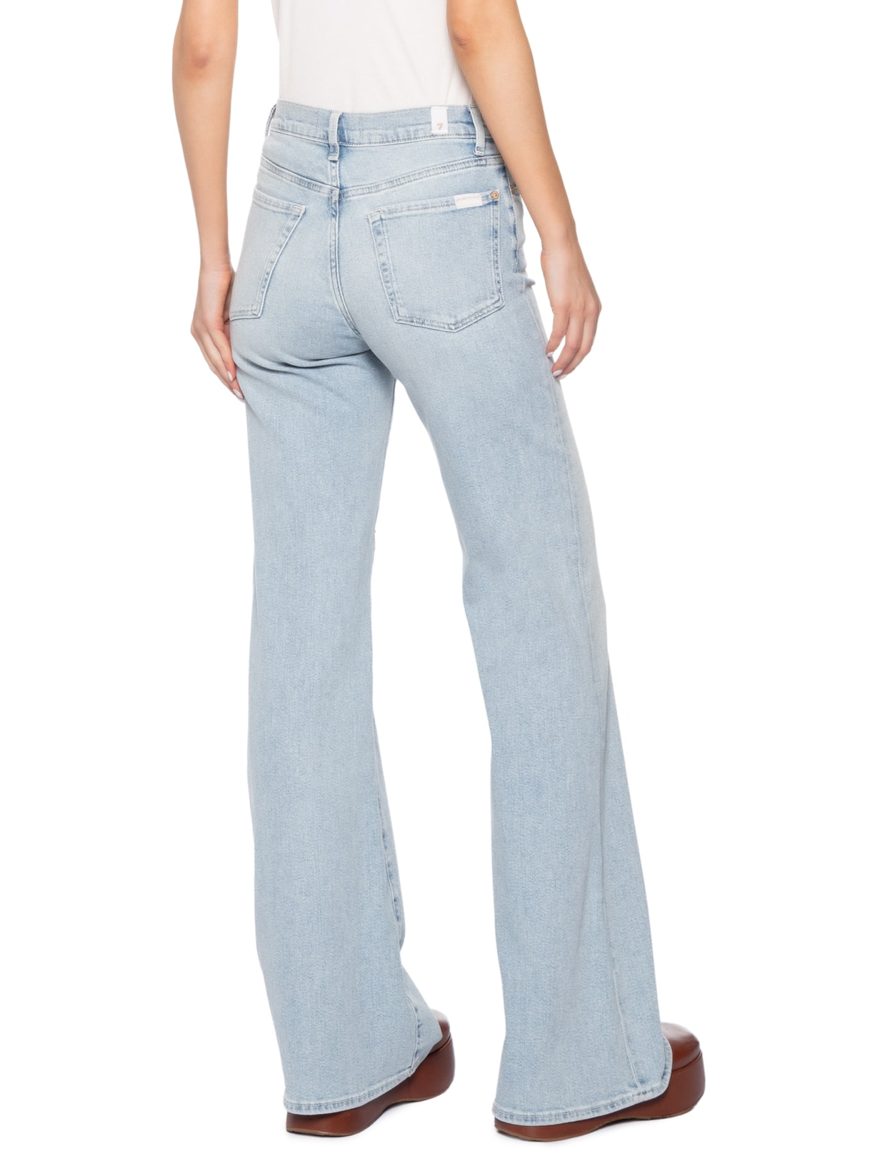 Calça Feminina Modern Dojo Frozen Azul 7 For All Mankind