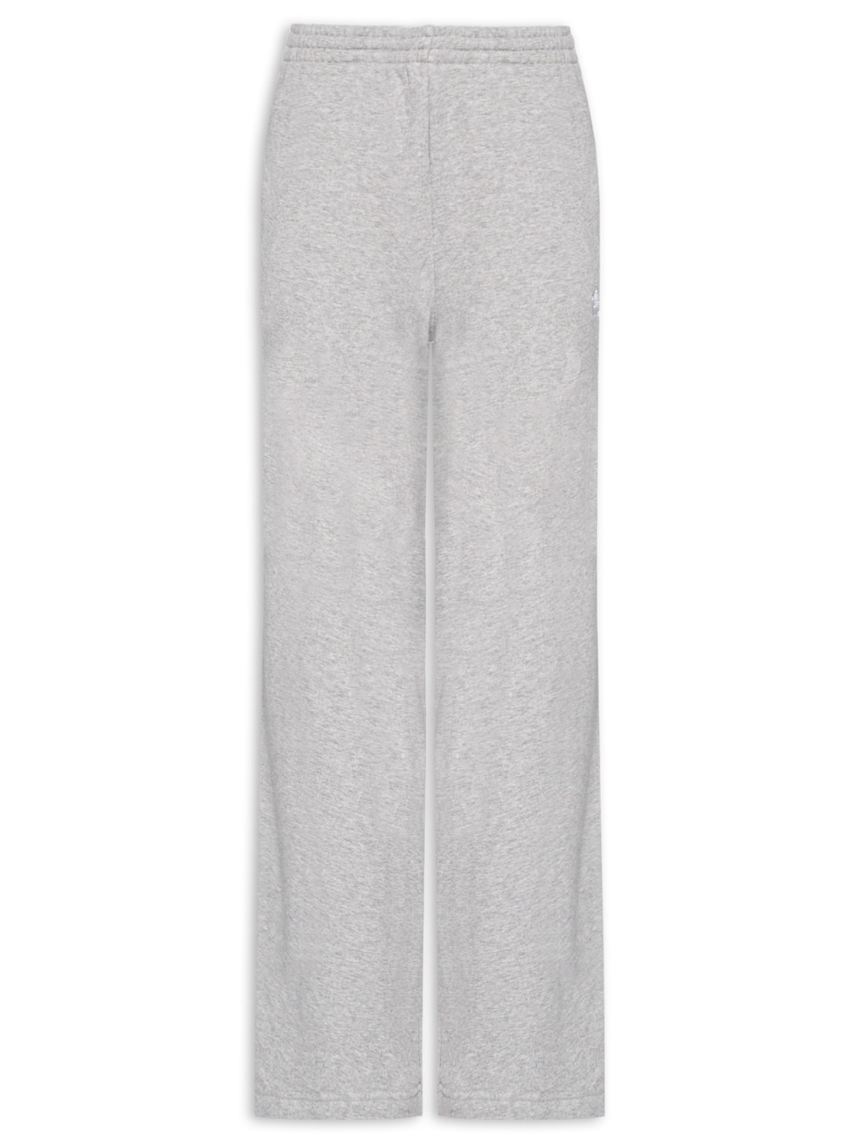 Calça Feminina Moletinho Wide Leg Essentials - Cinza