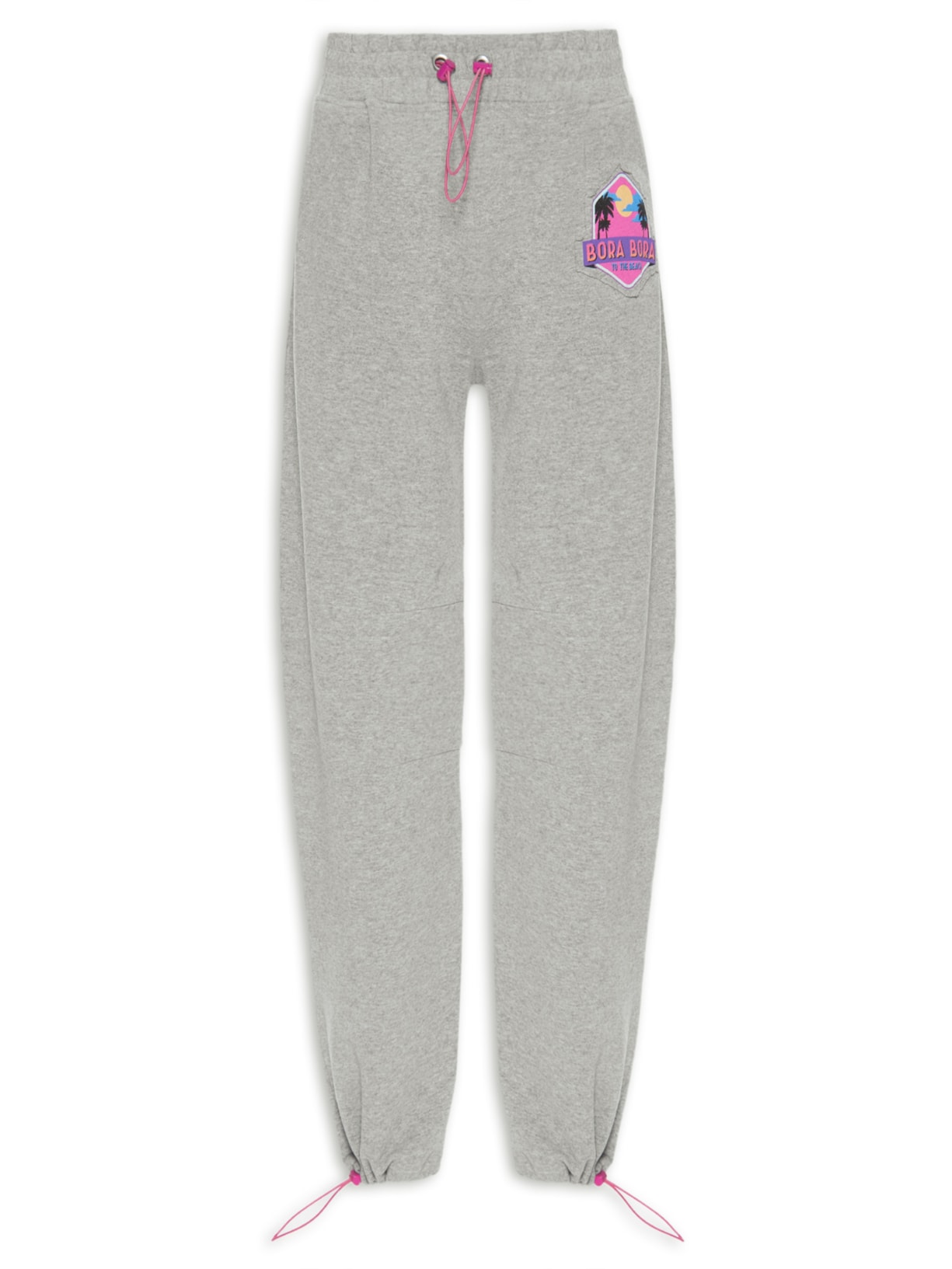 Calça Feminina Moletom Bora Bora - Cinza