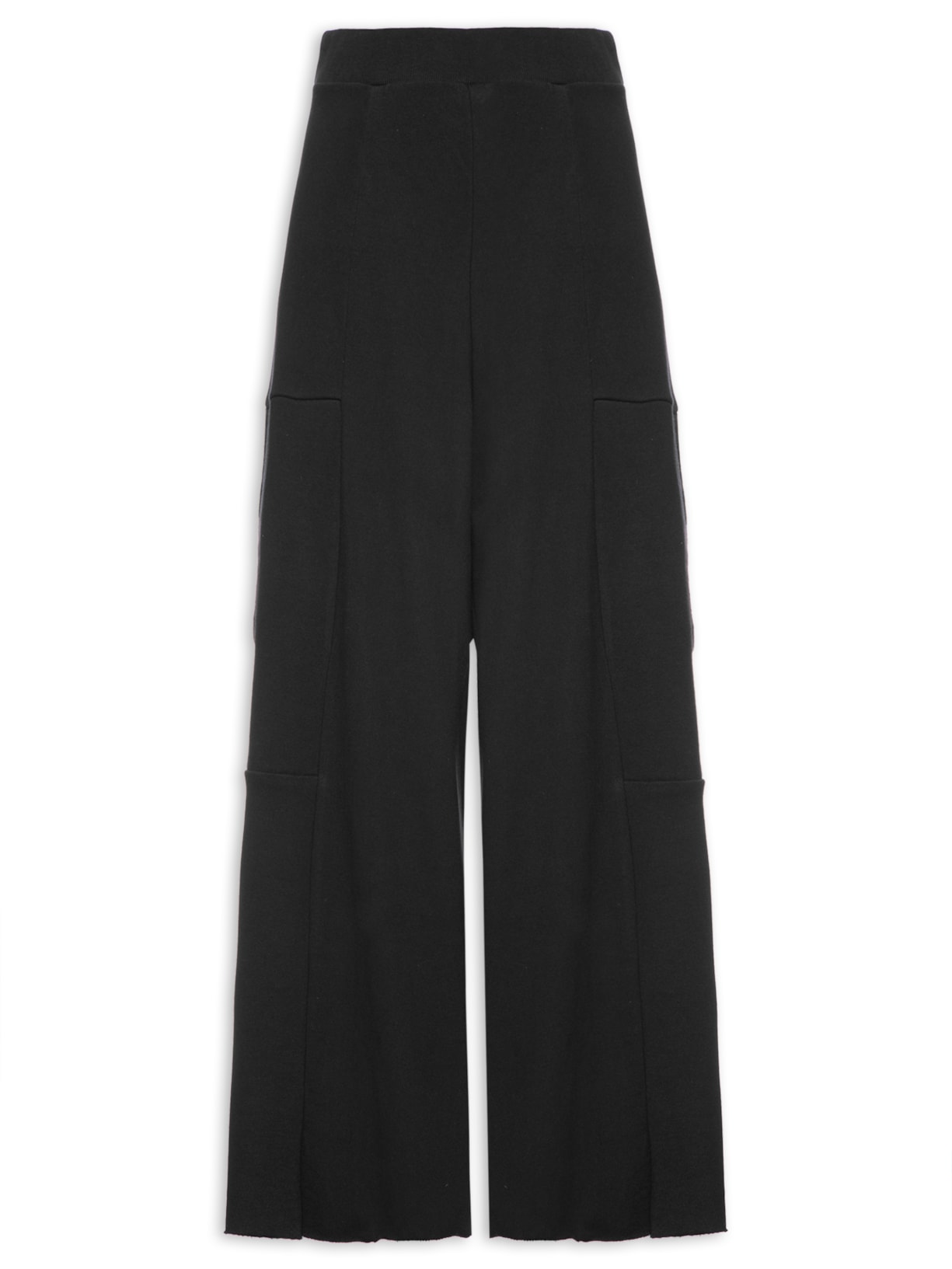 Calça Feminina Moletom Double Face - Preto