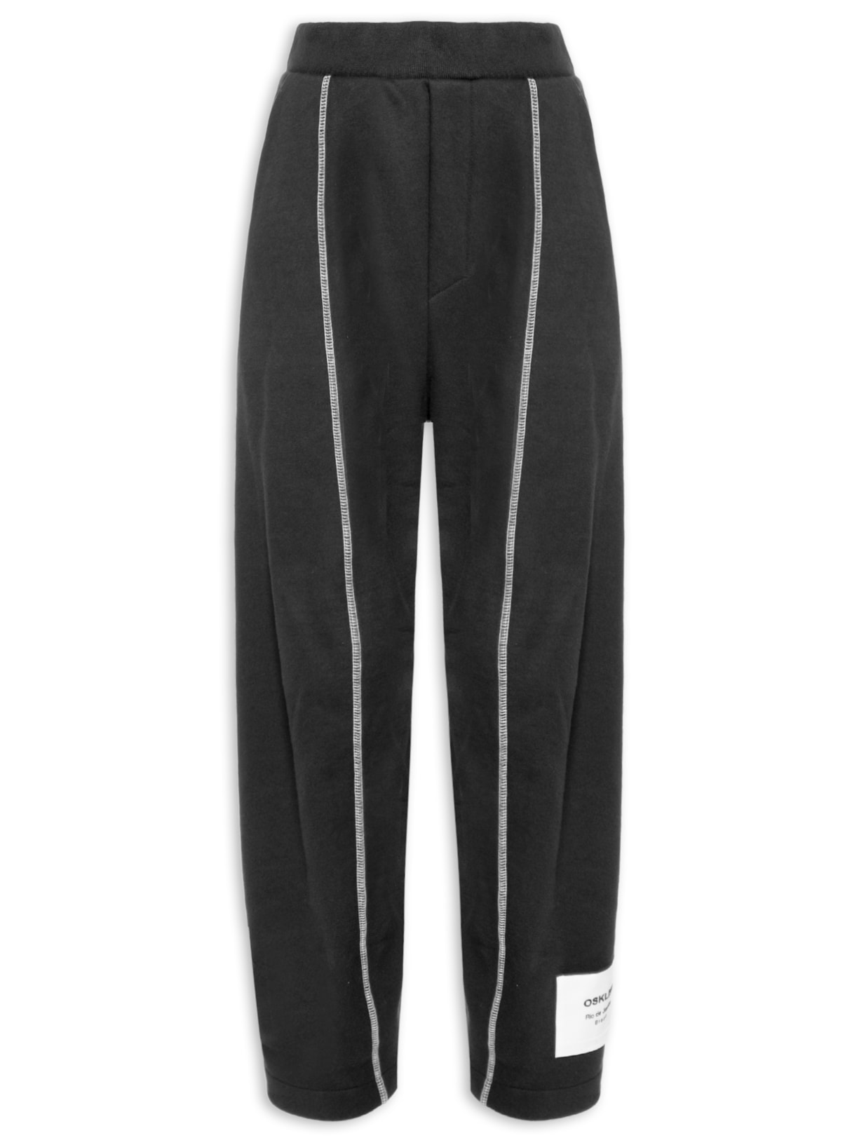 Calça Feminina Moletom Pespontos - Preto