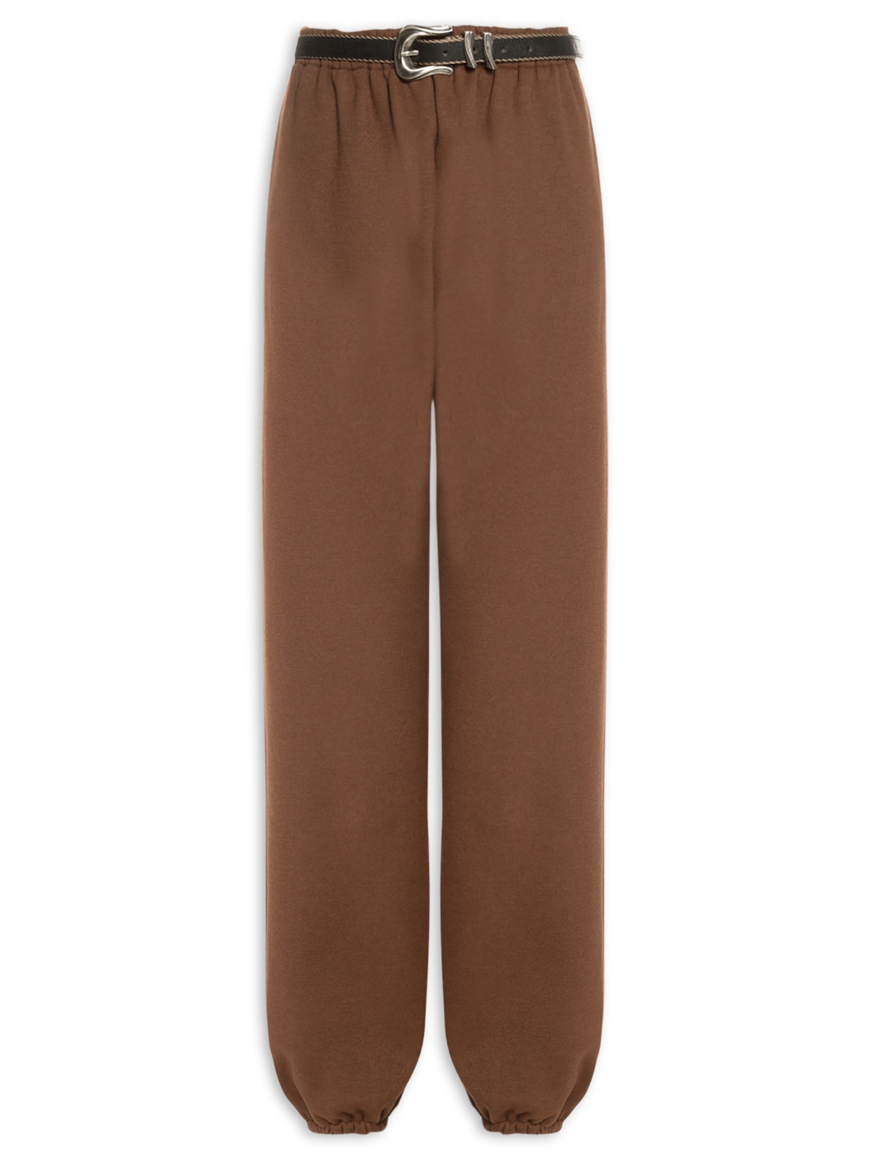 Calça Feminina Moletom Tony Marrom Paula Raia