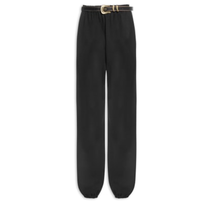 Calça Feminina Moletom Tony - Preto