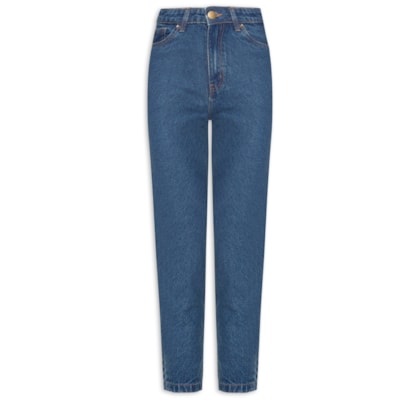Calça Feminina Mom Jeans - Azul