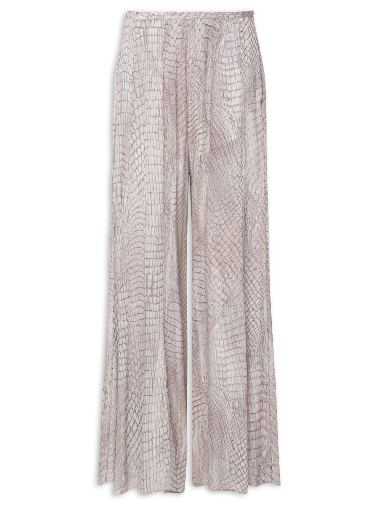 Calça Feminina Nesgas Croco Selvagia Rosa Animale