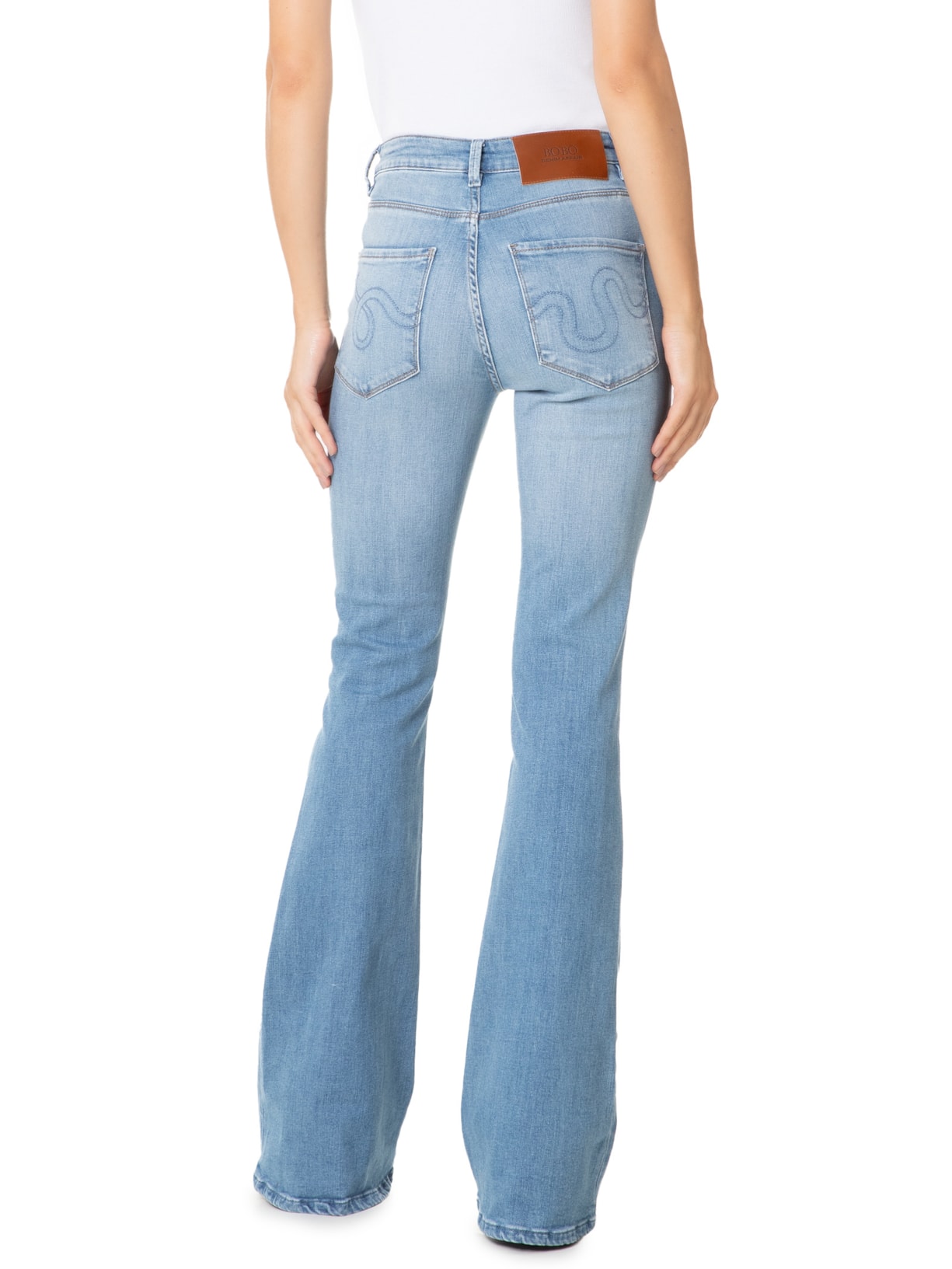 Calça Feminina New Aubrey Sky Azul Bo.bô