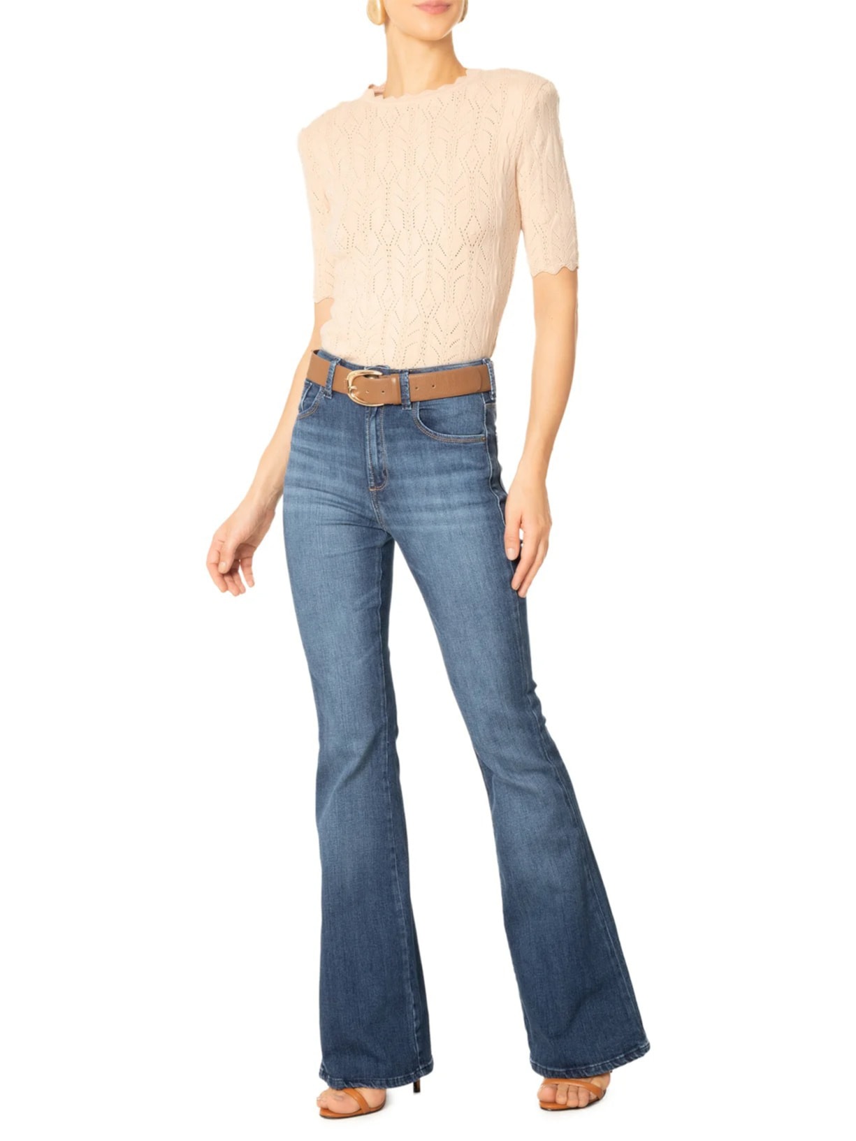 Calça Feminina New Aubrey Used Azul Bo.bô