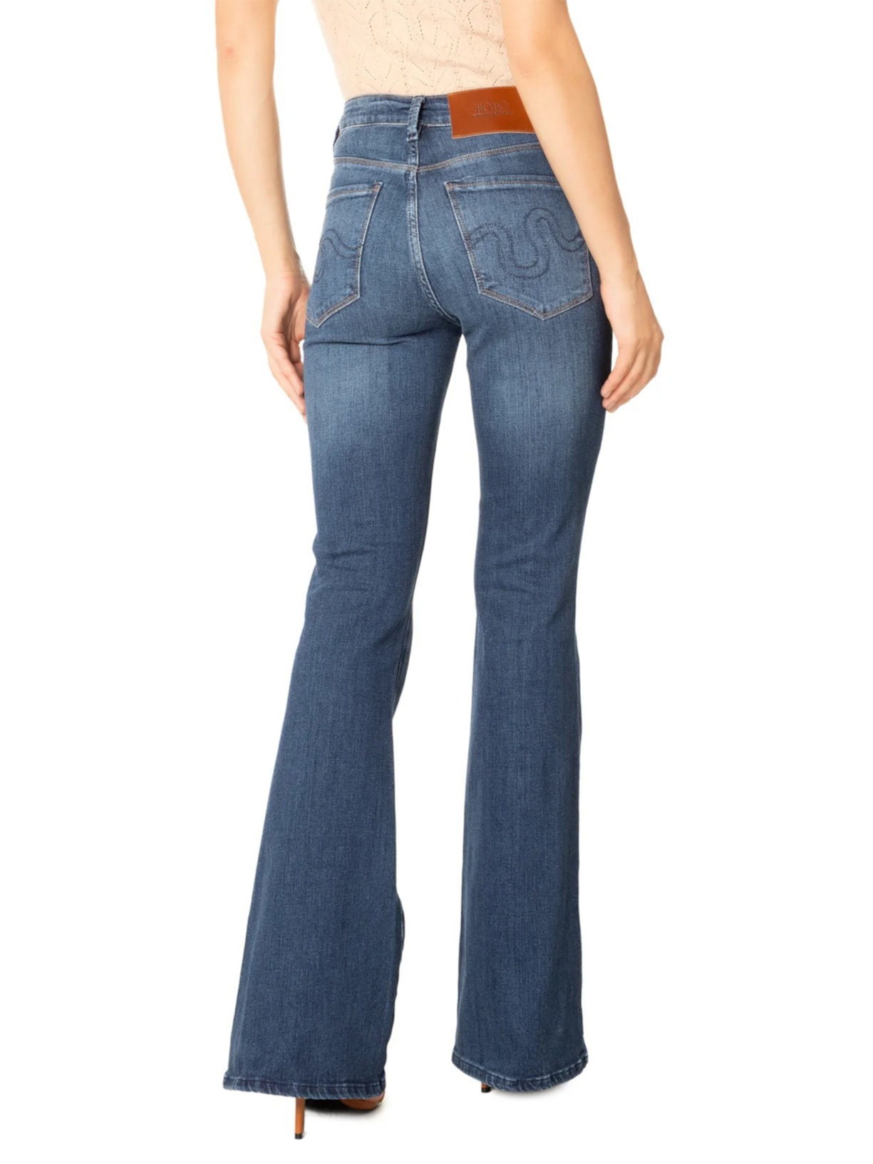 Calça Feminina New Aubrey Used Azul Bo.bô