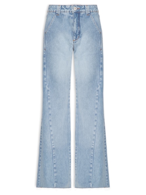 Calça Feminina New Reta - Azul