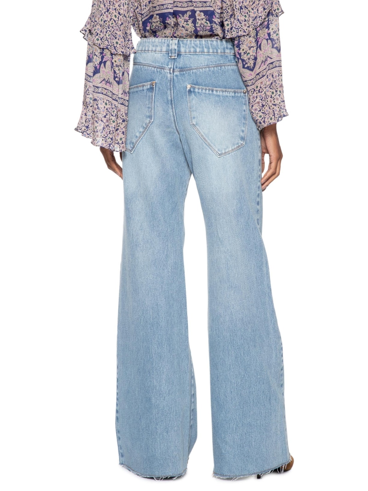 Calça Feminina New Reta Azul Animale