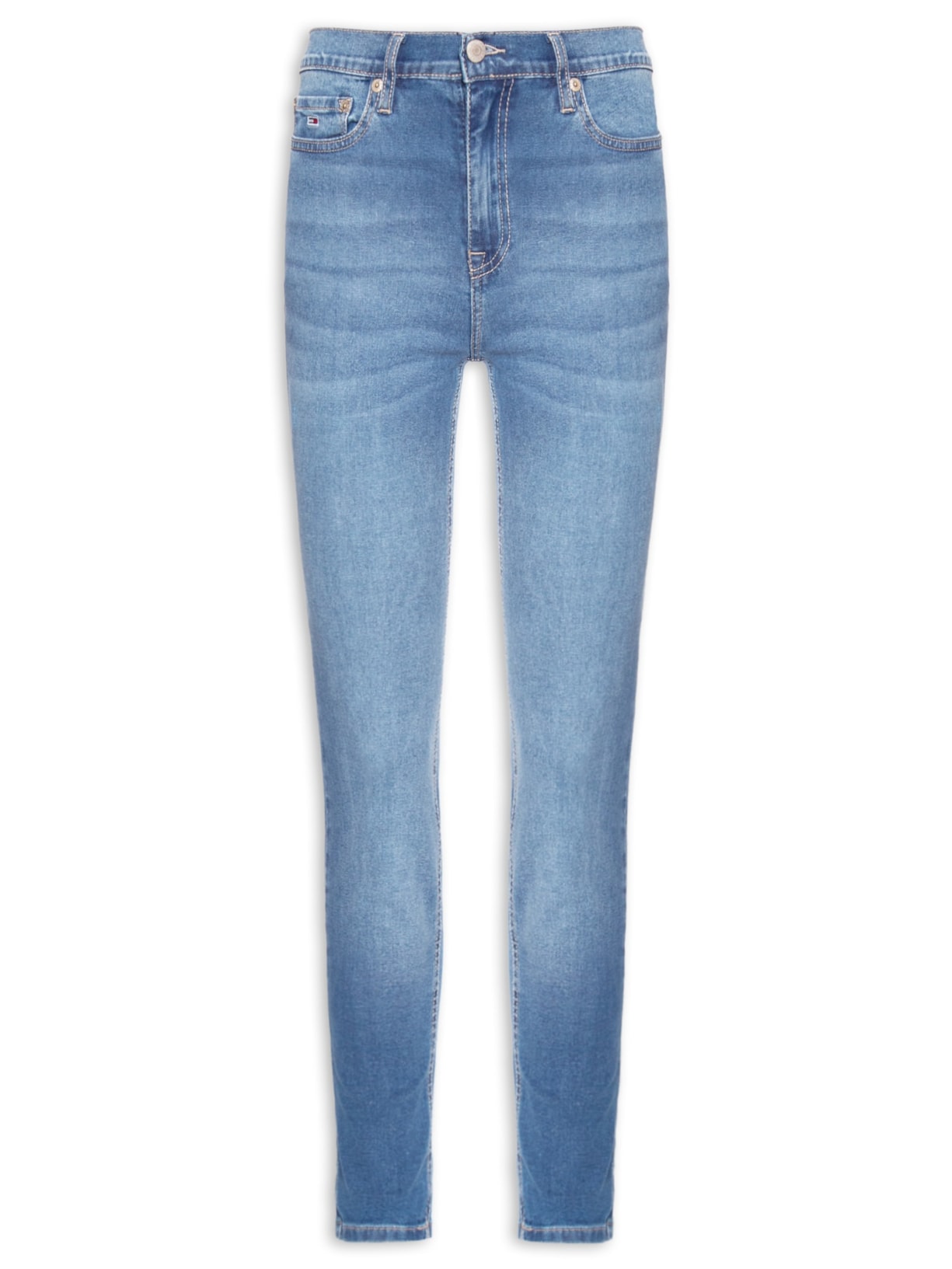 Calça Feminina Nora Md Skn - Azul