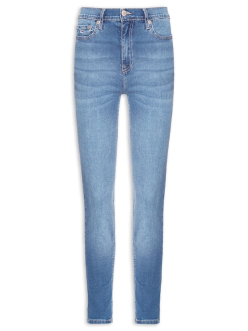 Calça Feminina Nora Md Skn - Azul