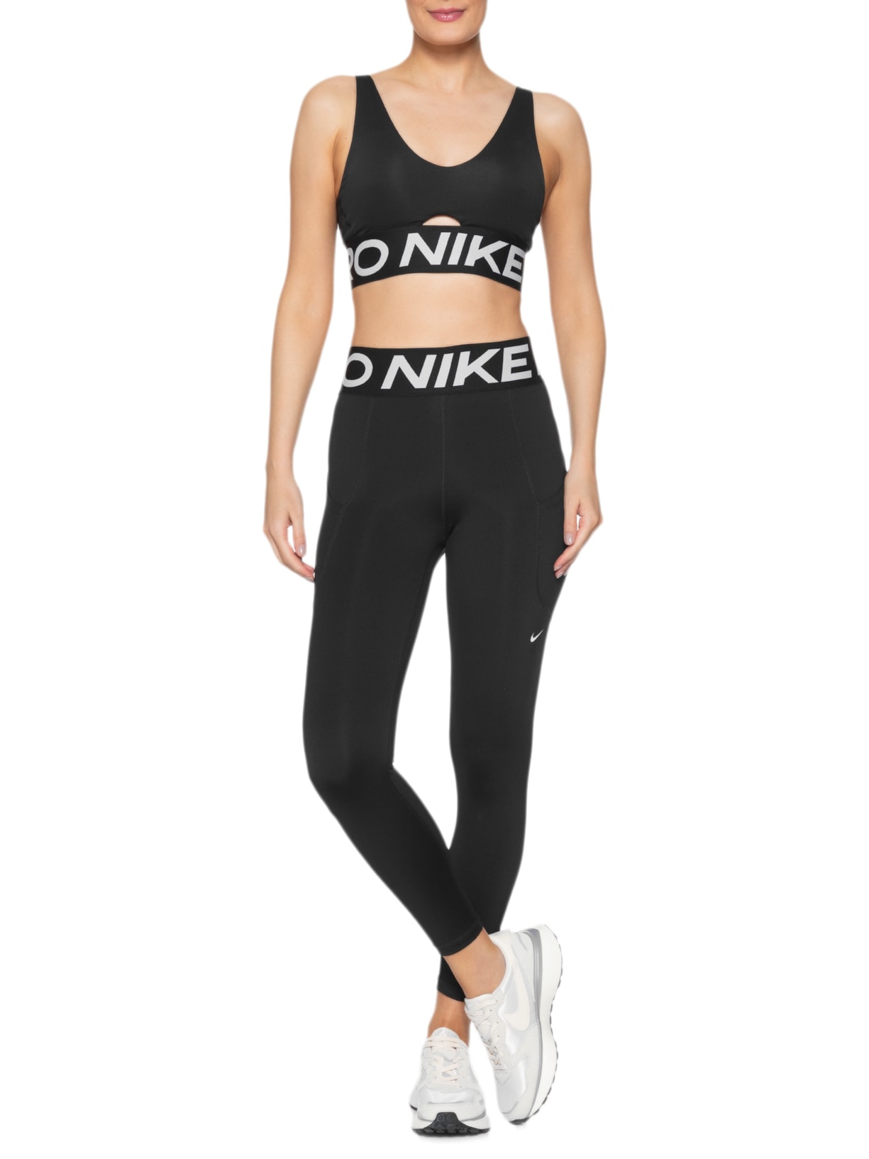 Calça Feminina NP Sculpt DF HR PKT Tigh Preto Nike