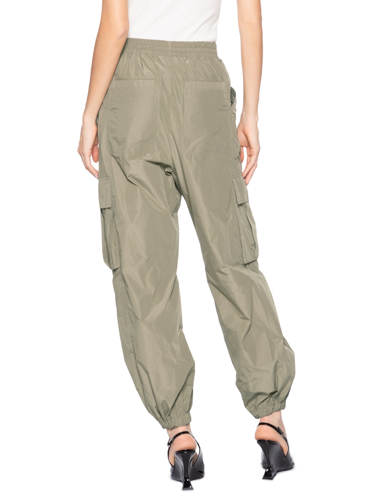 Calça Feminina Nylon Nova Verde Nk