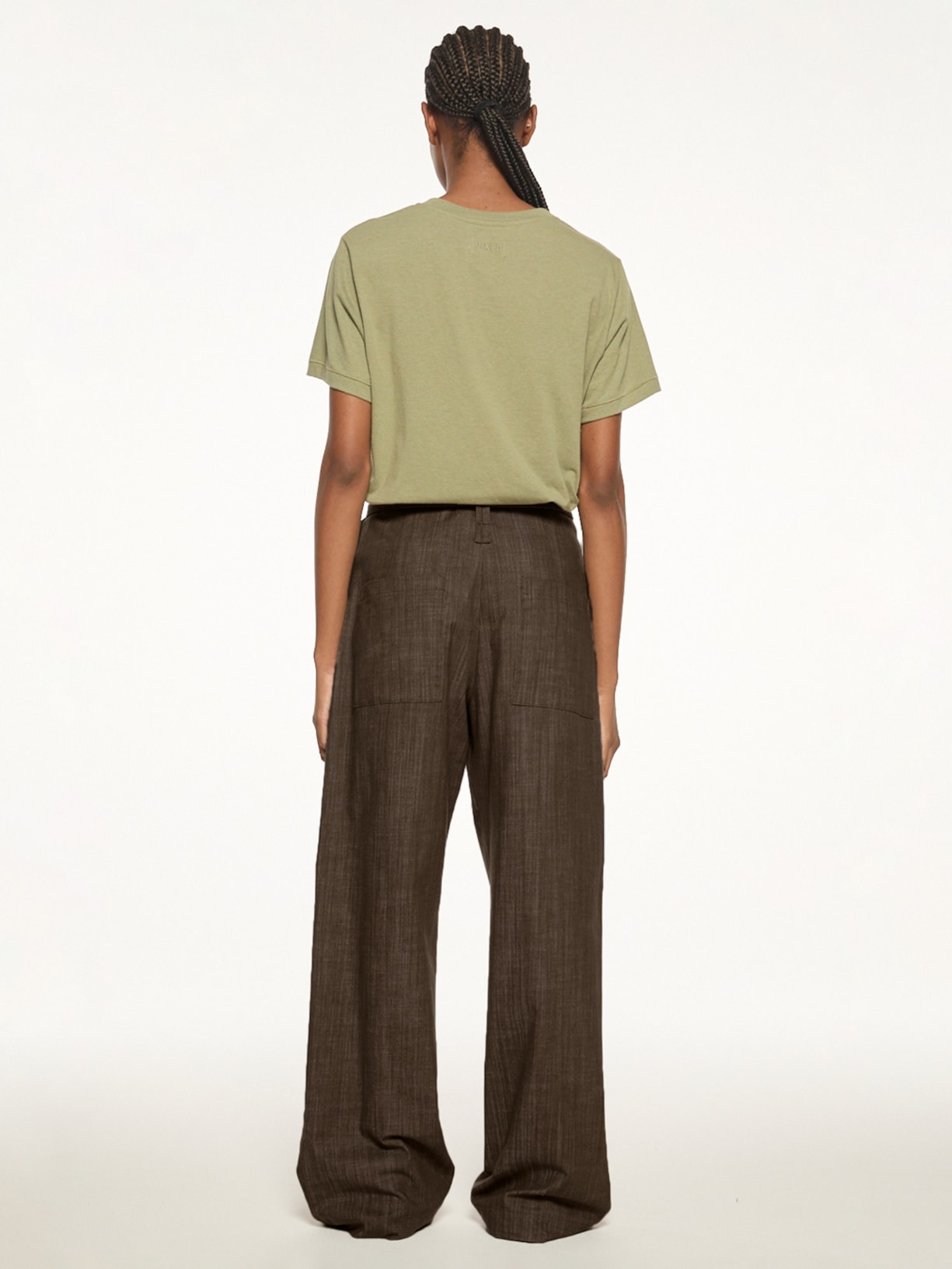Calça Feminina  Olivia V27 – Verde Mixed