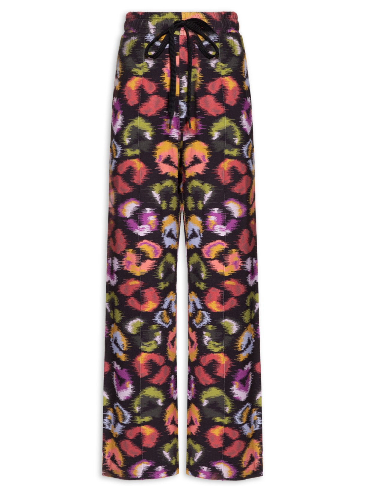 Calça Feminina Onça de Cor - Preto