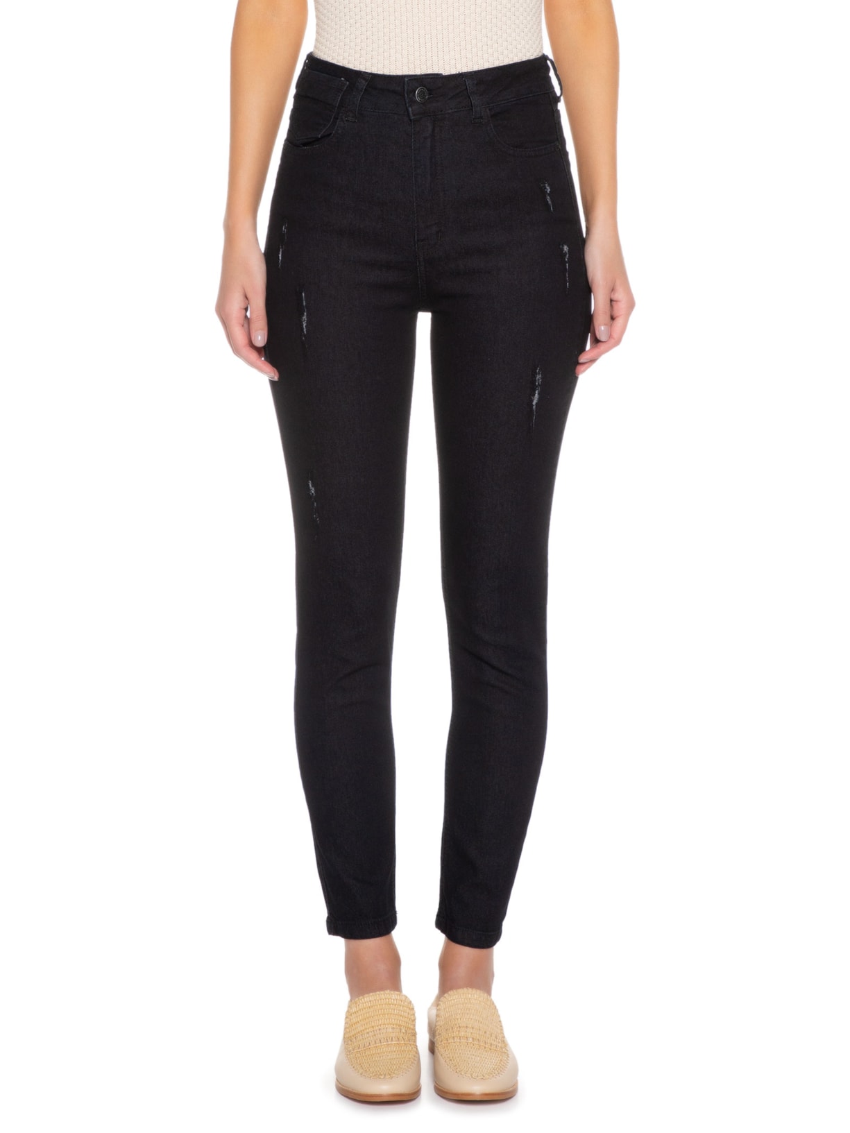 Calça Feminina Oomori Preto Carol Bassi