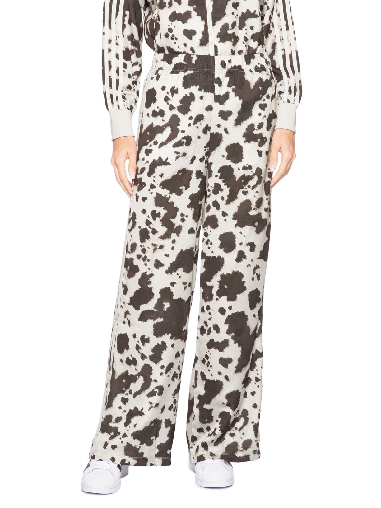 Calça Feminina Originals Wide Leg - Animal Print by ADIDAS ORIGINALS