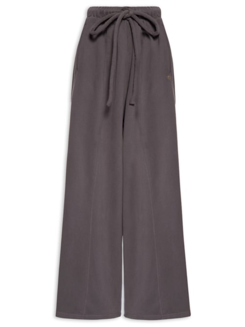 Calça Feminina P Essential Wide Tp - Preto