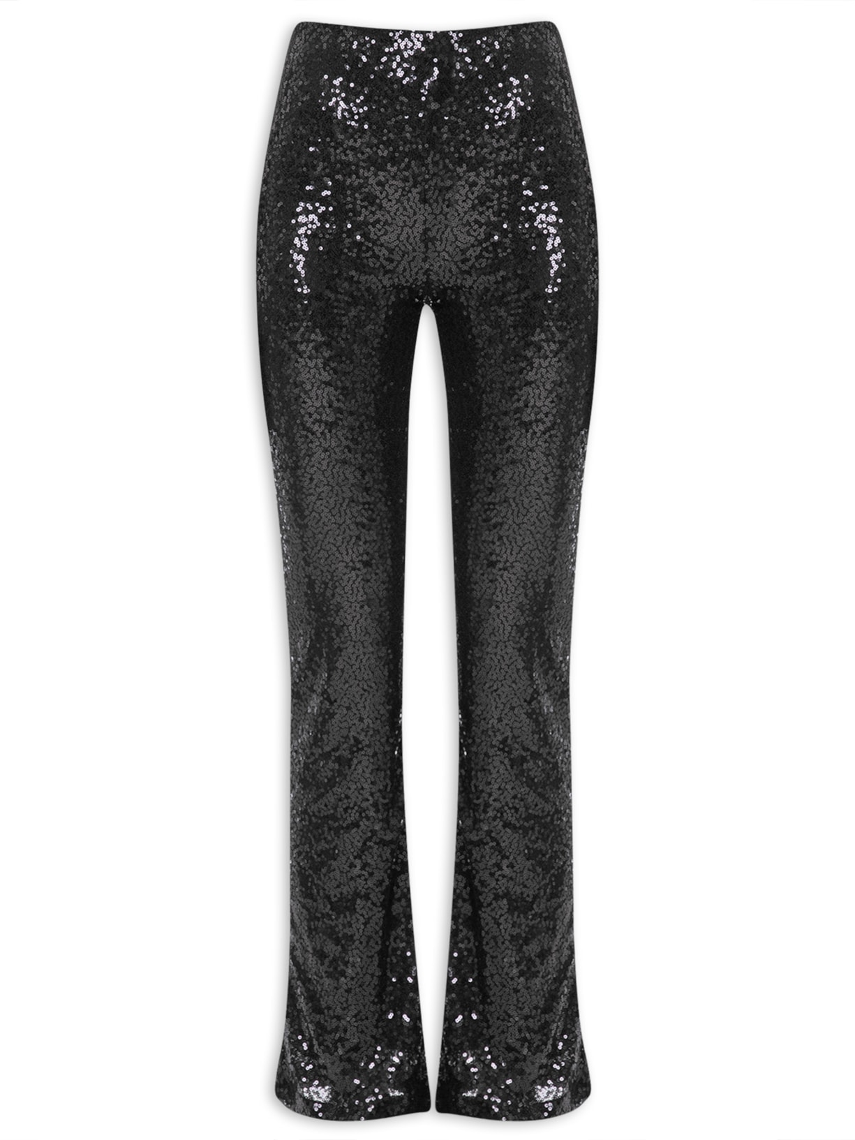 Calça Feminina Paetê - Preto