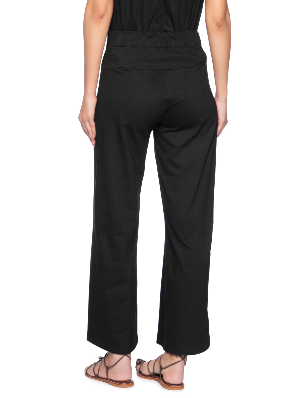 Calça Feminina Pala Bordado Preto Maria Filó