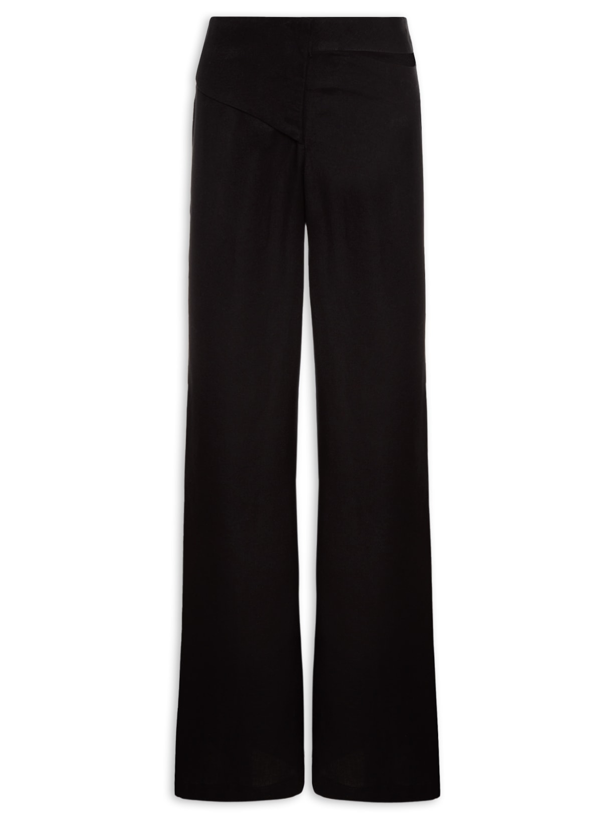 Calça Feminina Pala Fenda - Preto