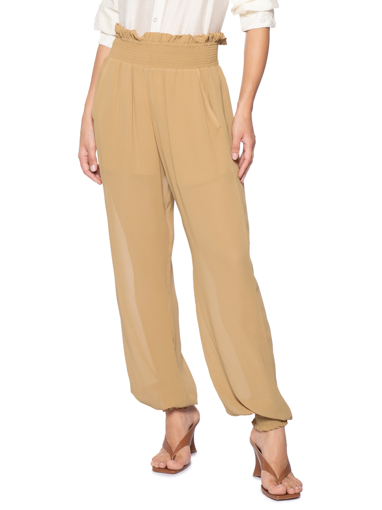 Calça Feminina Pala Marrom Animale