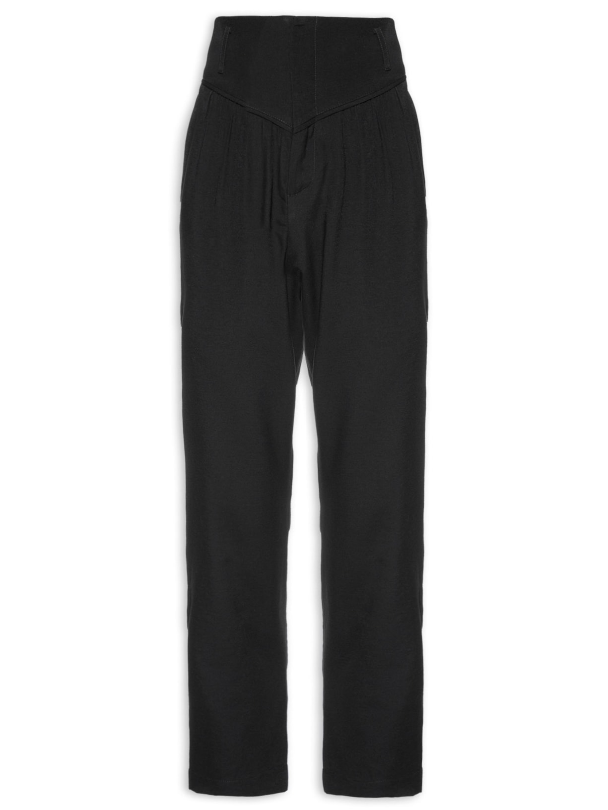 Calça Feminina Pala Viés - Preto