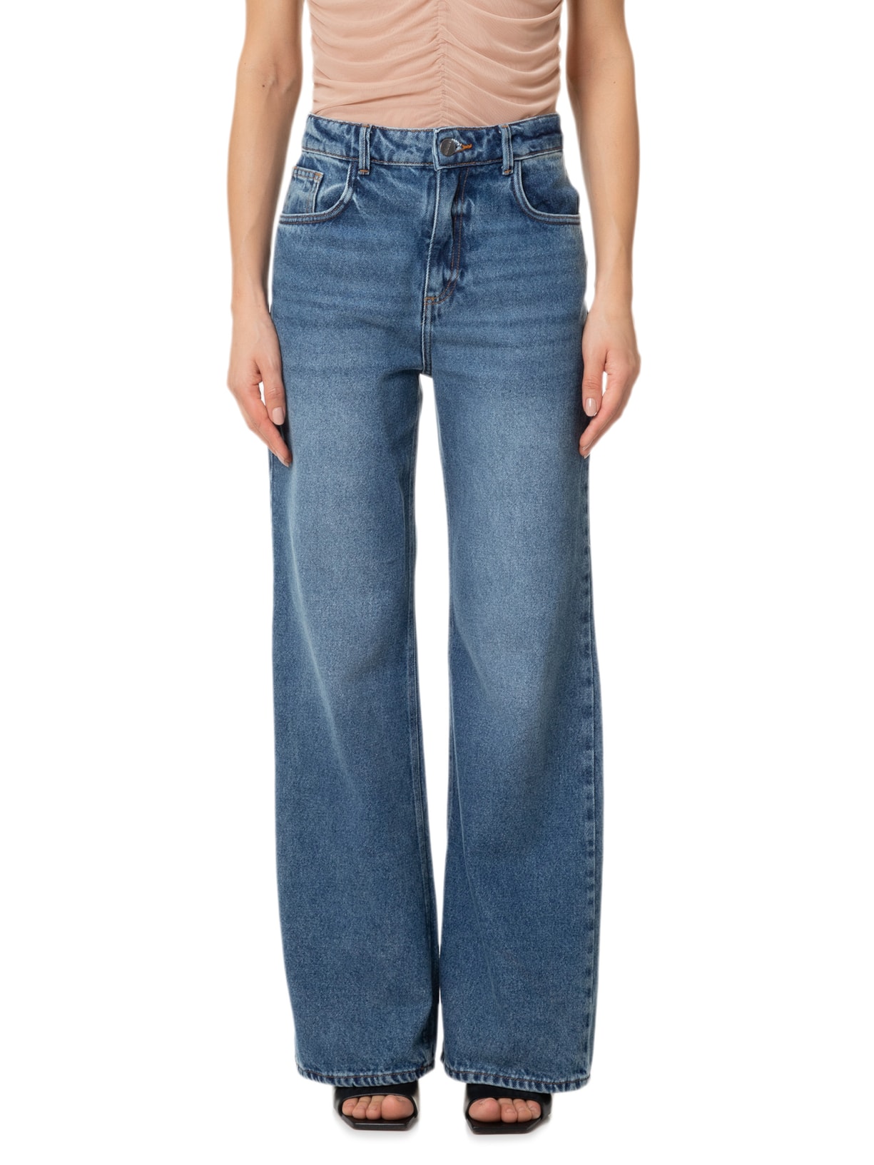 Le Lis - Calça Feminina Pam 3D - Azul