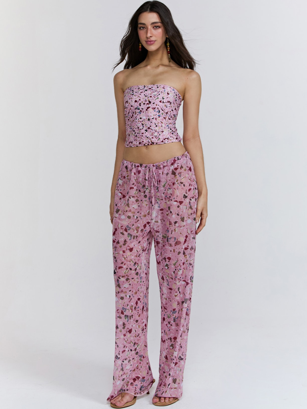 Calça Feminina Pandora Rosa Triya