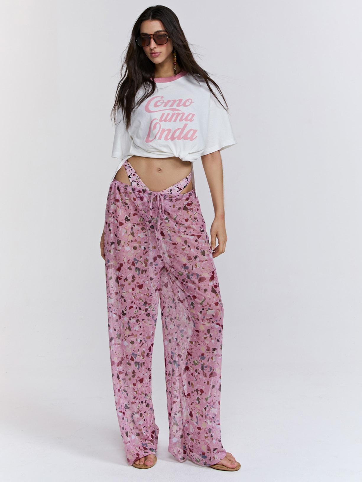 Calça Feminina Pandora Rosa Triya
