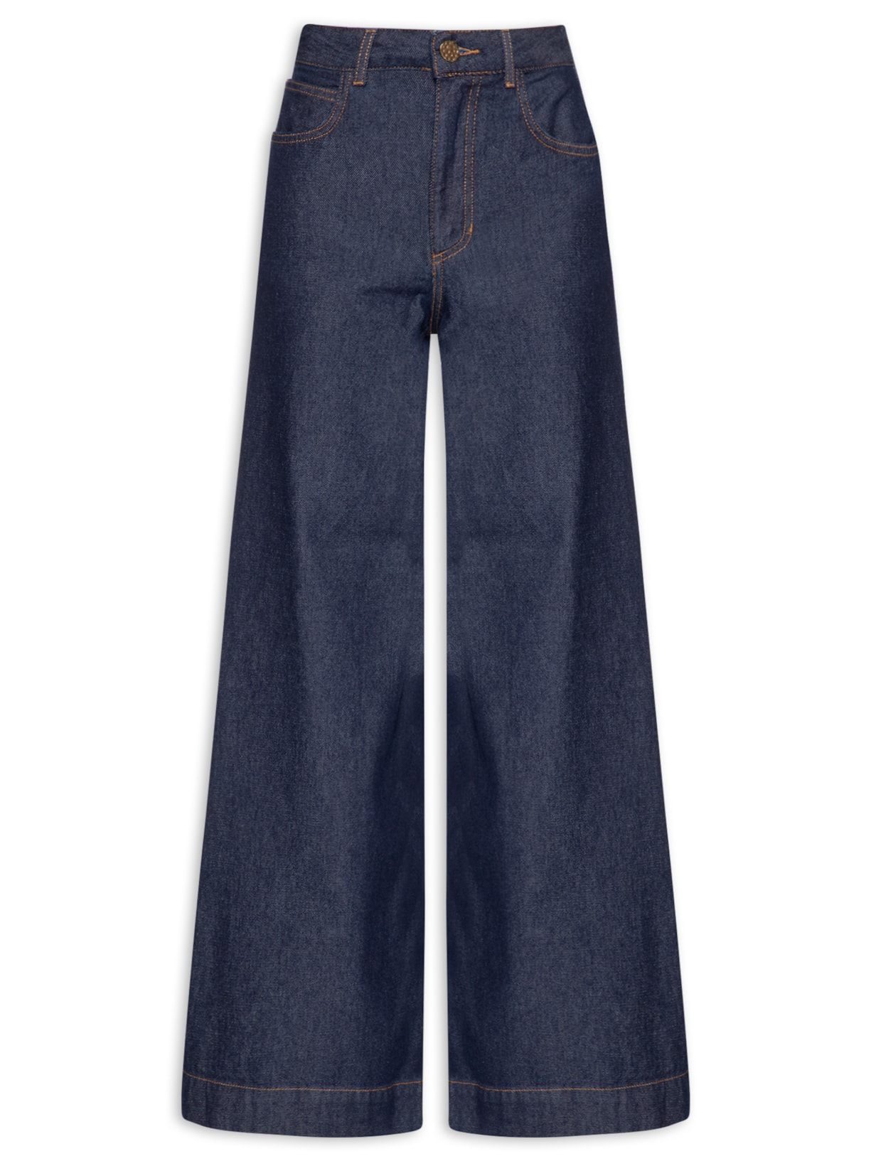 Calça Feminina Panta Wide Isis - Azul
