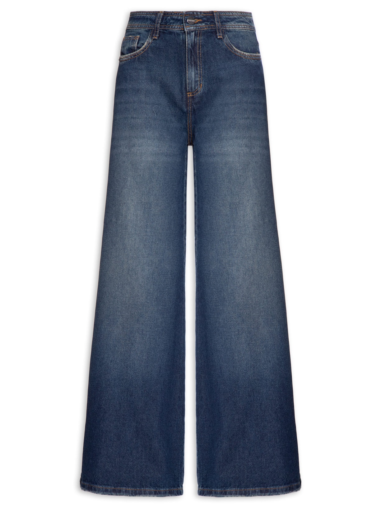 Calça Feminina Panta Wide Janice Azul Le Lis