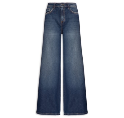 Calça Feminina Panta Wide Janice - Azul