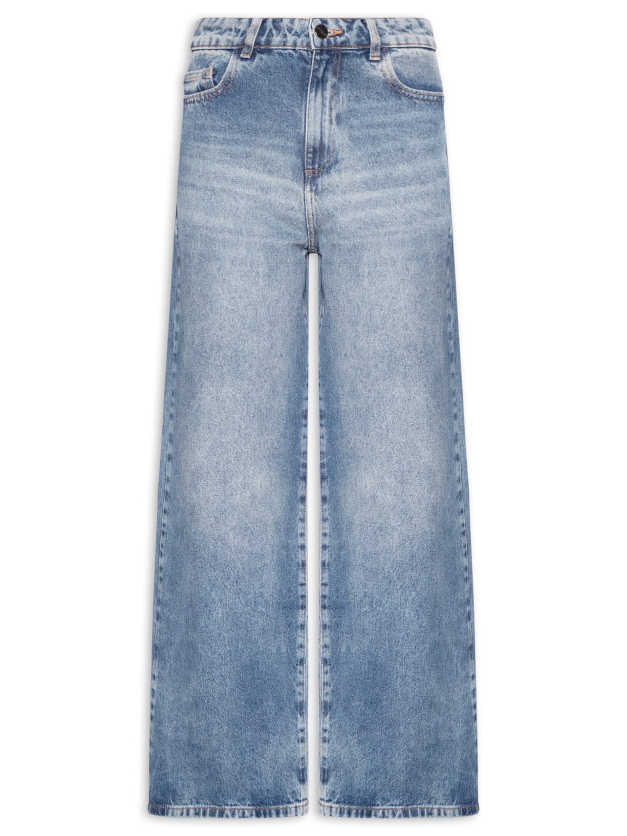 Calça Feminina Panta Wide Lara - Azul