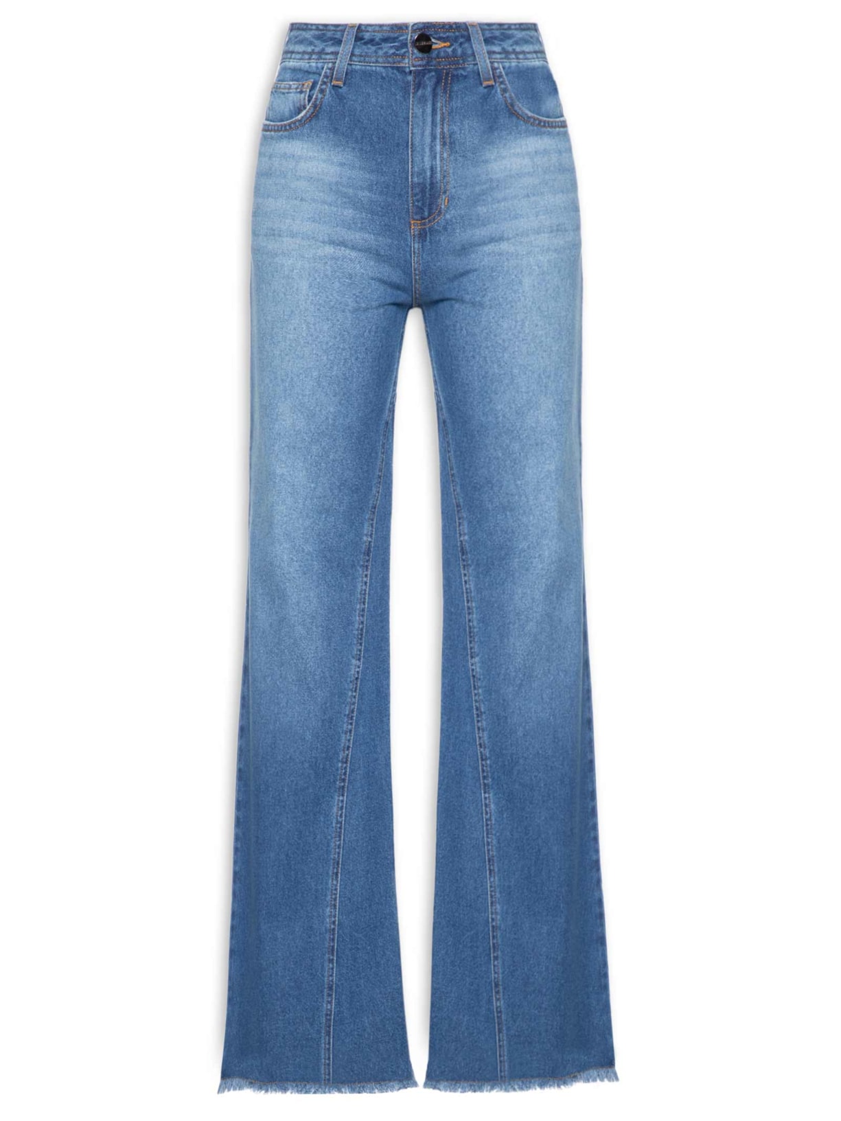 Calça Feminina Panta Wide Livia - Azul