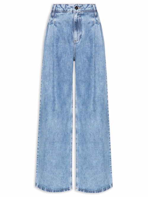 Calça Feminina Panta Wide Niana - Azul
