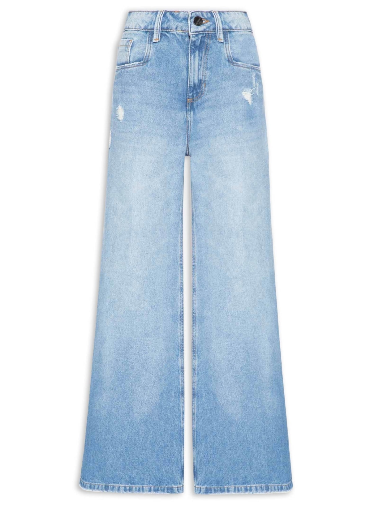 Calça Feminina Panta Wide Tyla Azul Le Lis