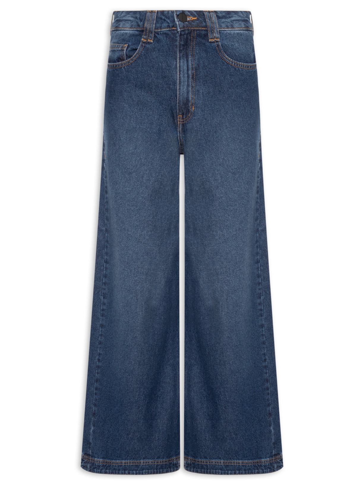 Calça Feminina Panta Wide Vanessa Azul Le Lis