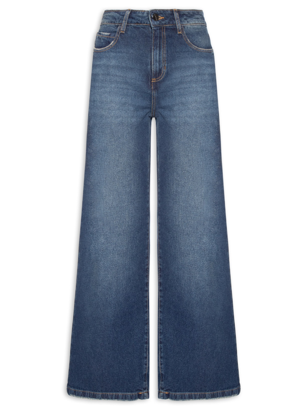 Calça Feminina Panta Wide Vilma - Azul